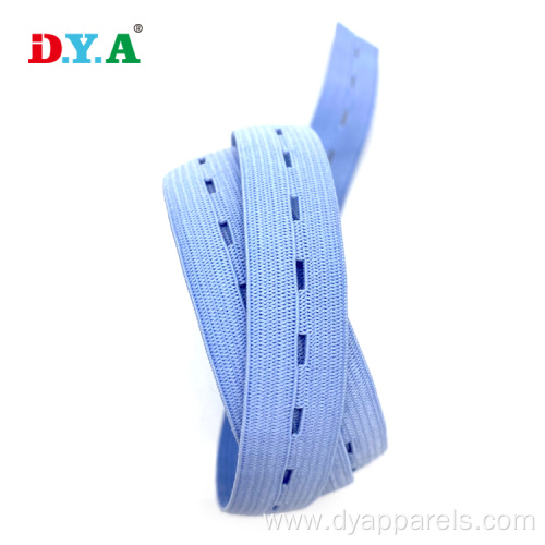 Knitted Adjustable Buttonhole Elastic Band